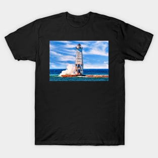 Frankfort “North Breakwater Lighthouse” T-Shirt